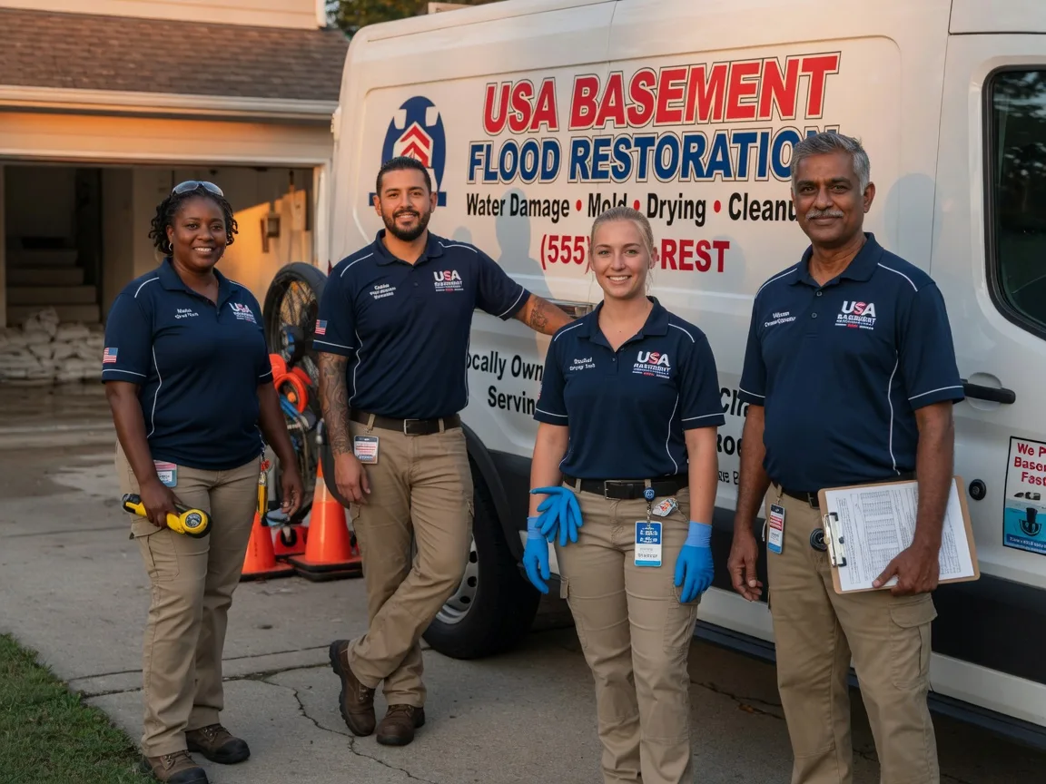 Basement Flood Cleanup company in Lenore, WV